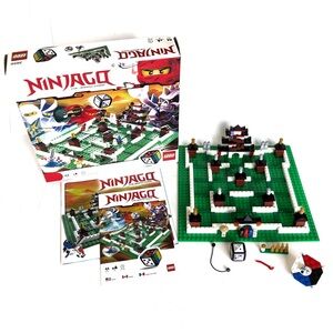 LEGO Ninjago The Board Game 3856 - 100% Complete With All 10 Mini figures Manual